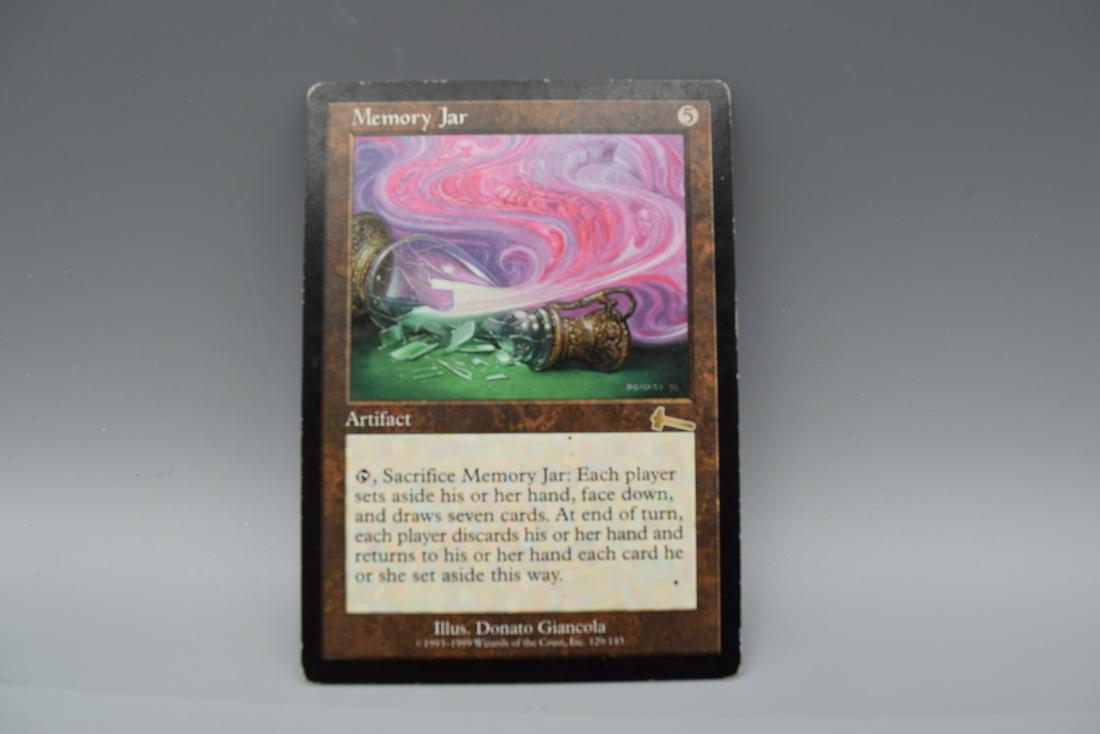 MTG Magic The Gathering Memory Jar Urza's Legacy Rare Artifact - Reserve List: MTG Magic The Gathering Memory Jar Urza's Legacy Rare Artifact - Reserve List
