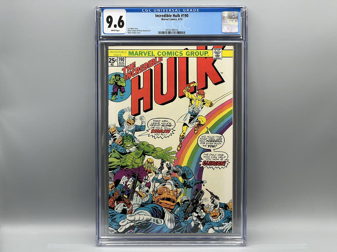The Incredible Hulk #190 CGC 9.6 - Marvel Comics (1 of 2)