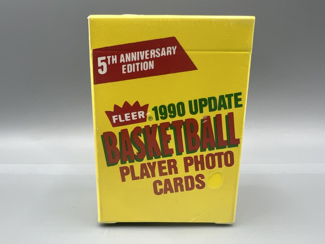1990 Fleer Update Basketball Complete Factory Sealed Set - Gary Payton RC (1 of 2)