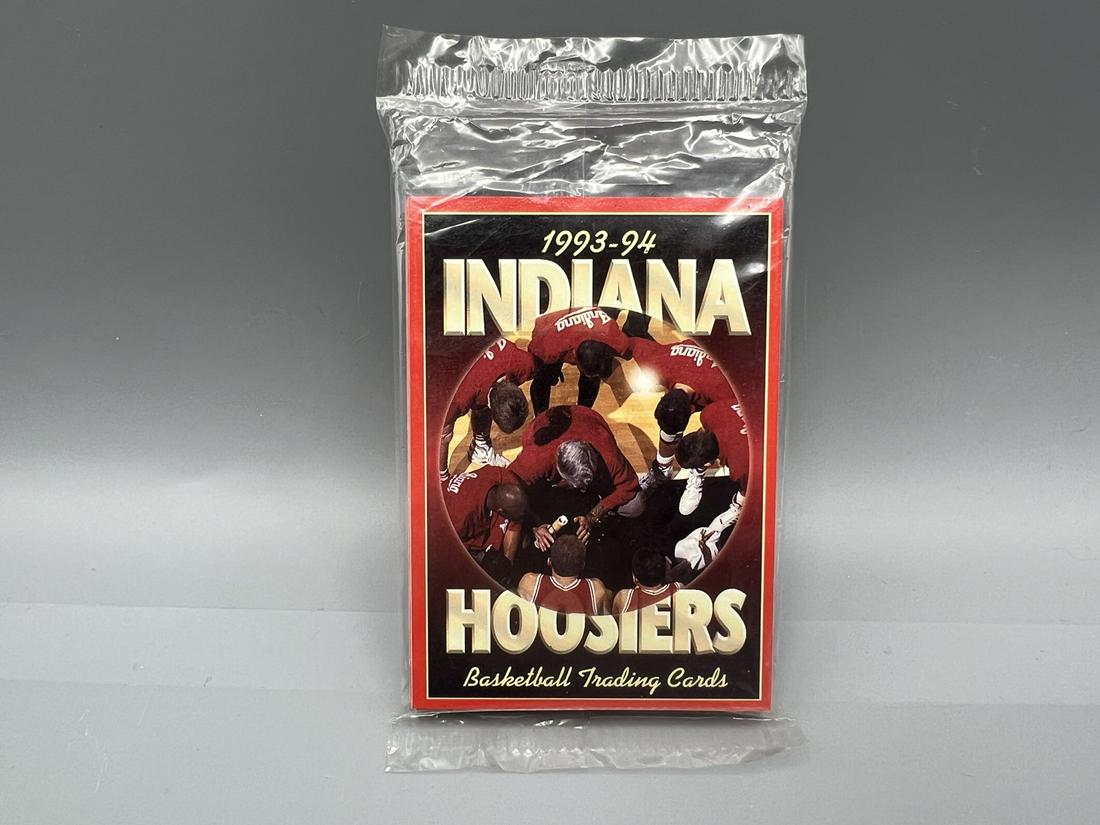 1993-94 Indiana Hoosiers Basketball Team Card Set - Bob Knight: 1993-94 Indiana Hoosiers Basketball Team Card Set - Bob Knight
