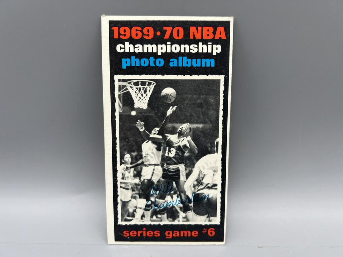 1969-70 Topps Wilt Chamberlain Championship Photo Album Game 6 #173 (1 of 2)