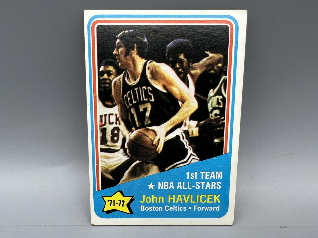 1972-73 Topps John Havlicek All Star Card #161 (1 of 2)