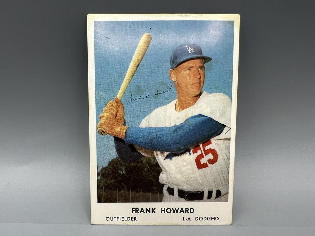 1962 Bell Brand Dodgers Frank Howard #25 (1 of 2)