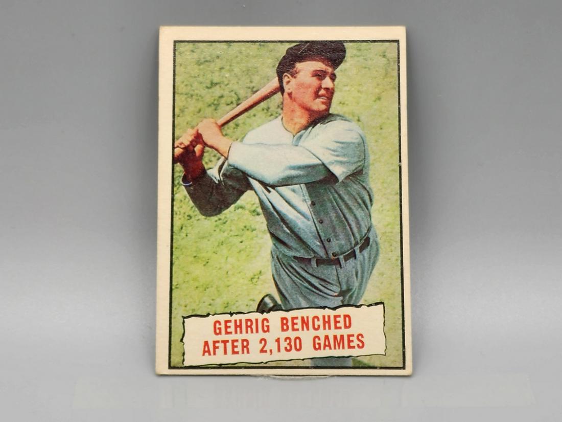 1961 Topps Lou Gehrig #405 - HOF (1 of 2)