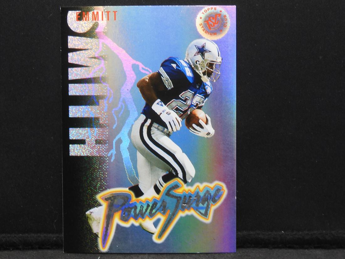 1995 Topps Stadium Club Emmitt Smith Power Surge Insert #P8 (1 of 2)