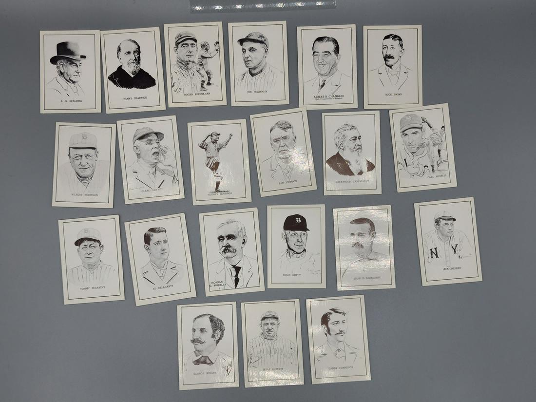 (21) 1950 Callahan baseball Cards - Most If Not All HOF'ers (1 of 2)