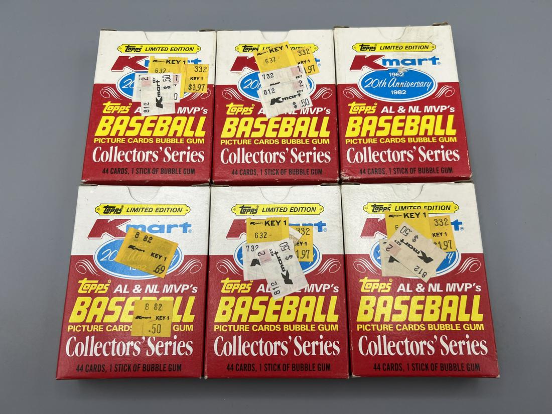 Lot of (6) Kmart Topps MVPs Limited Edition Collector Series Box Sets (1 of 2)