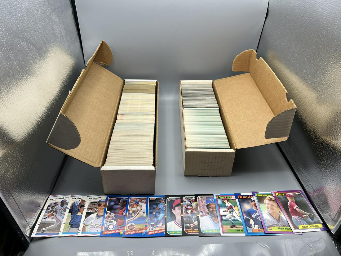 Lot of (2) Boxes of Baseball Cards - Varying Conditions (1 of 3)