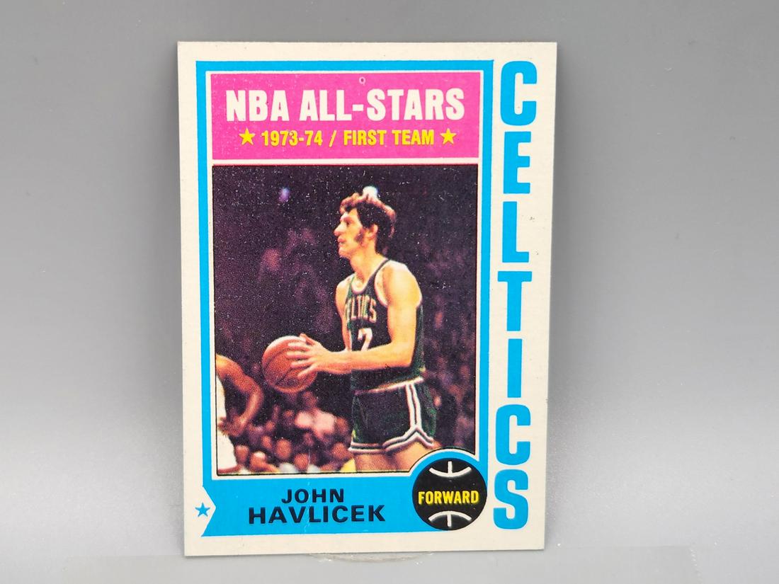 1974-75 Topps John Havlicek #100 HOF (1 of 2)
