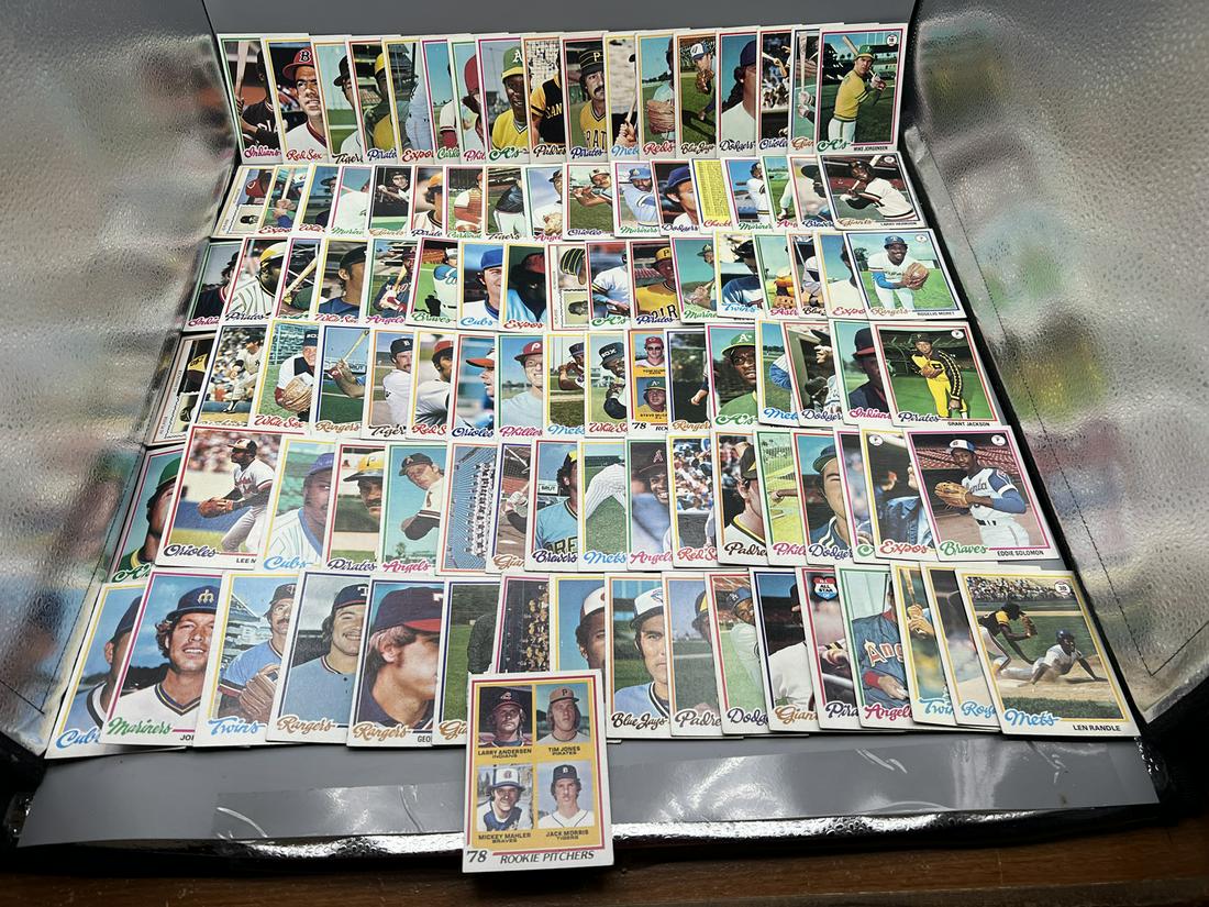 Lot of (100+) 1978 Topps Baseball Cards W/ Some Stars - Varying Conditions - Willie Stargell, Jack (1 of 7)