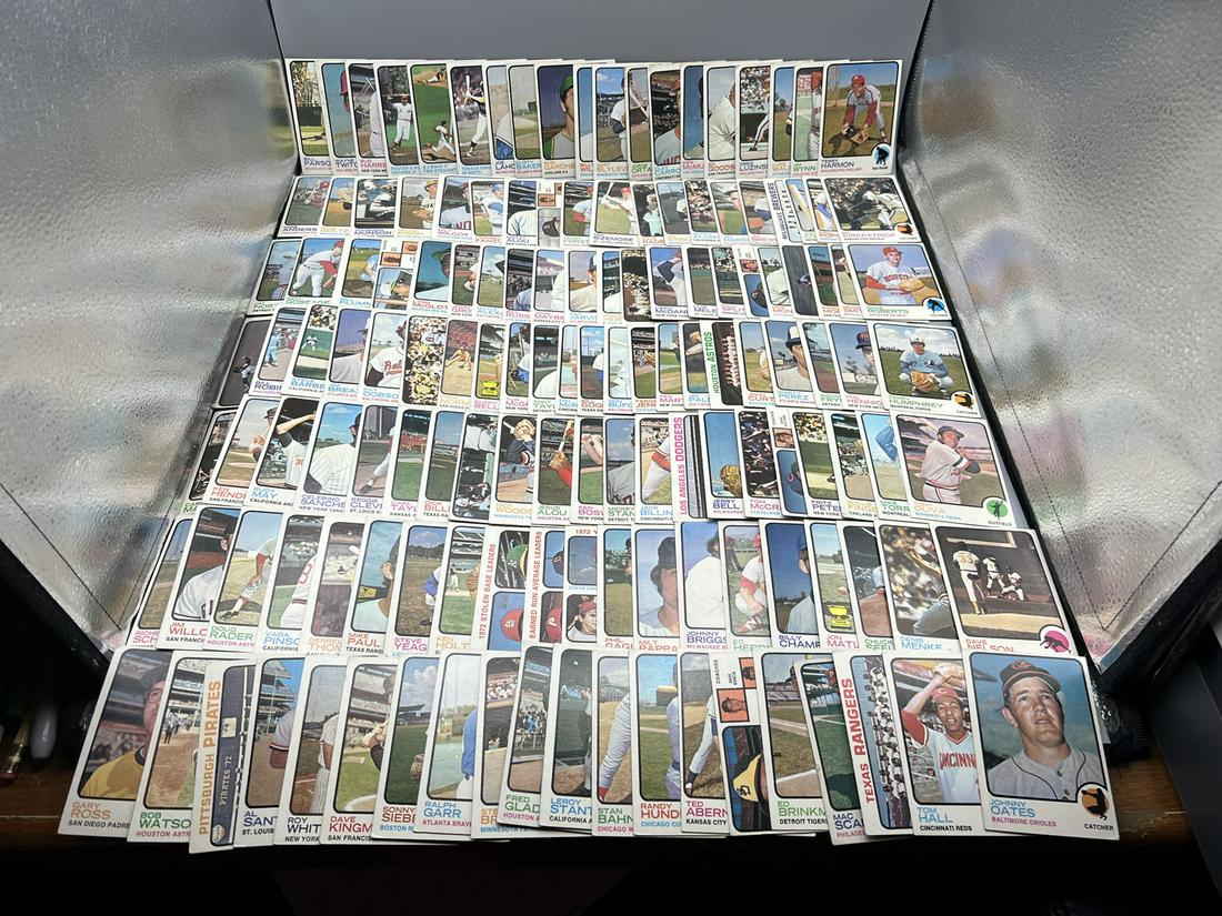 Lot of (145+) 1973 Topps Baseball Cards W/ Some Stars - Varying Conditions - Goose Gossage RC, (1 of 7)