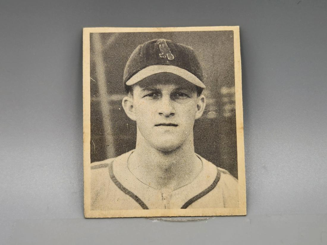 1948 Bowman Stan Musial #36 Rookie HOF - Trimmed top edge? (1 of 2)