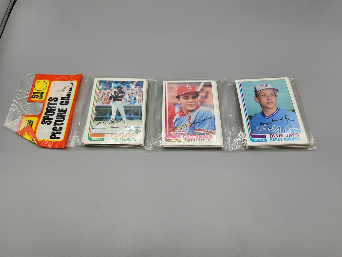 1982 Topps Baseball Rack Pack - Possible Ripken Jr. Rookie GEM (1 of 2)