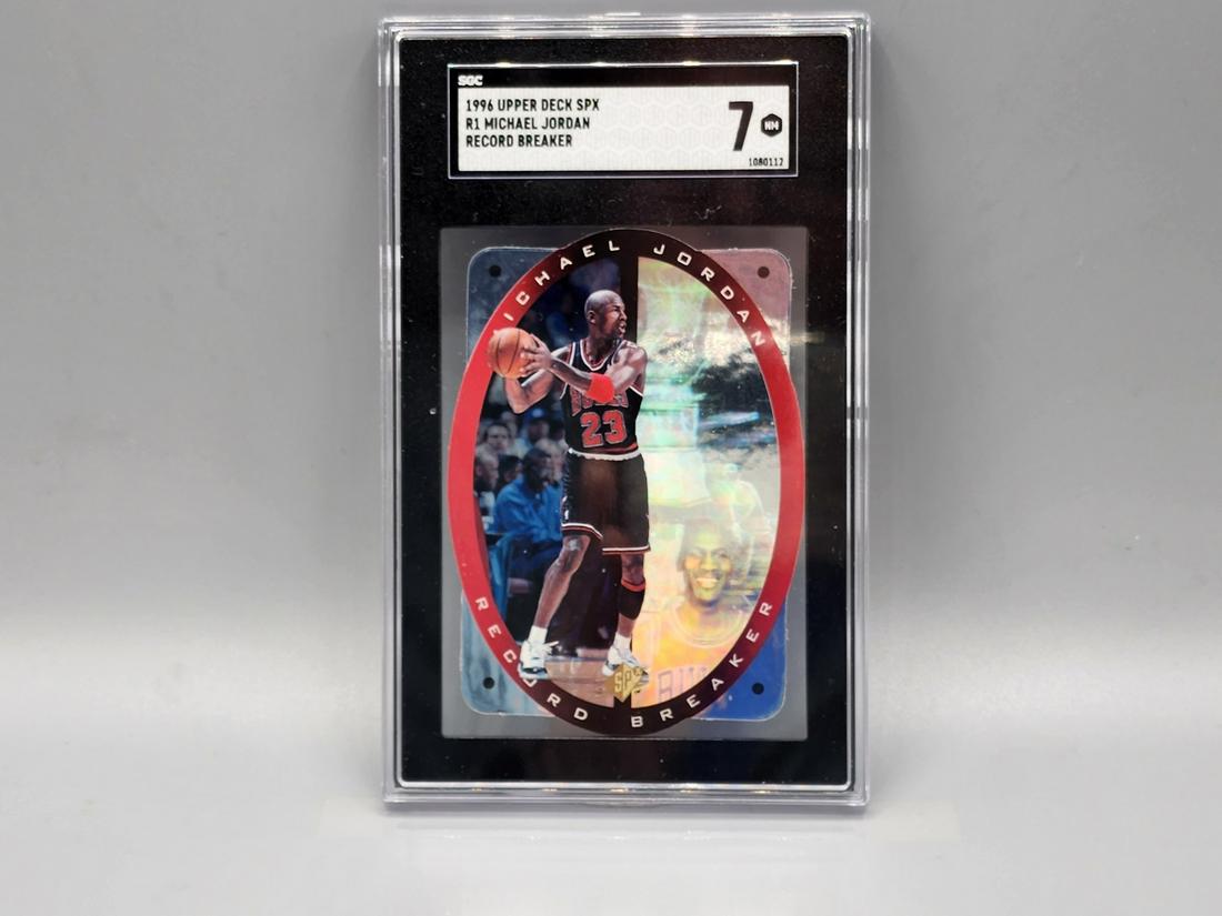 1996 SPX Michael Jordan #R1 SGC 7 NM HOF (1 of 2)