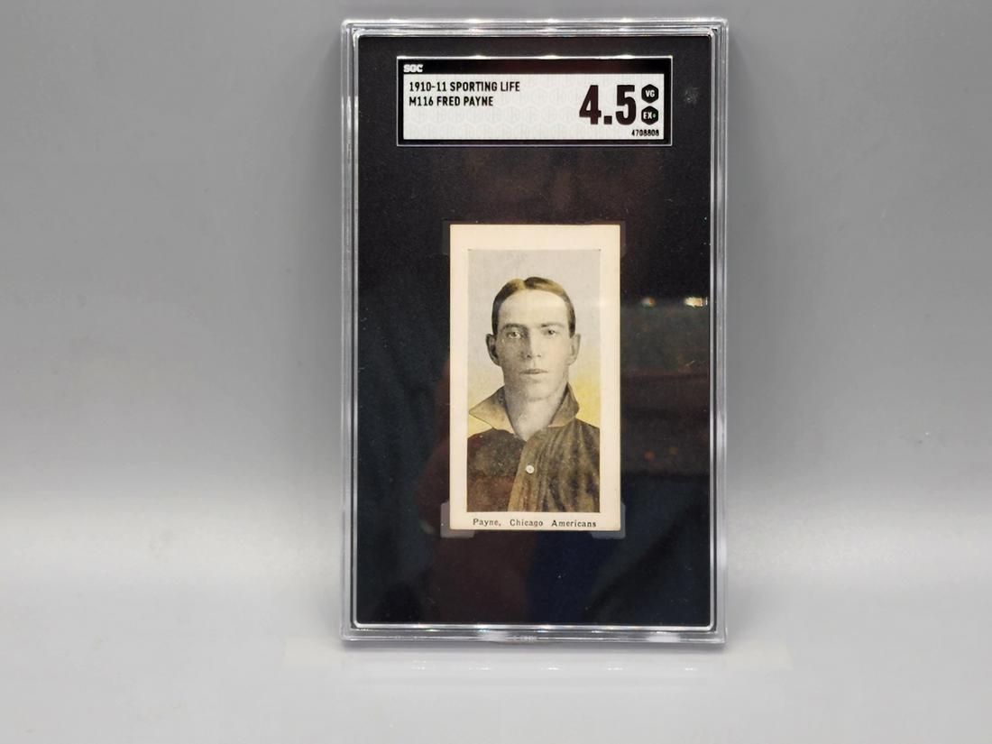1910-11 Sporting Life M116 Fred Payne SGC 4.5 (1 of 2)