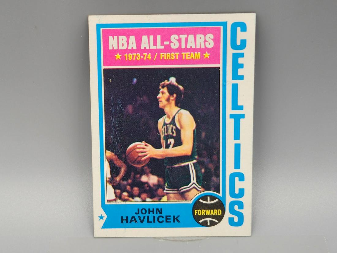 1974-75 Topps John Havlicek #100 HOF (1 of 2)