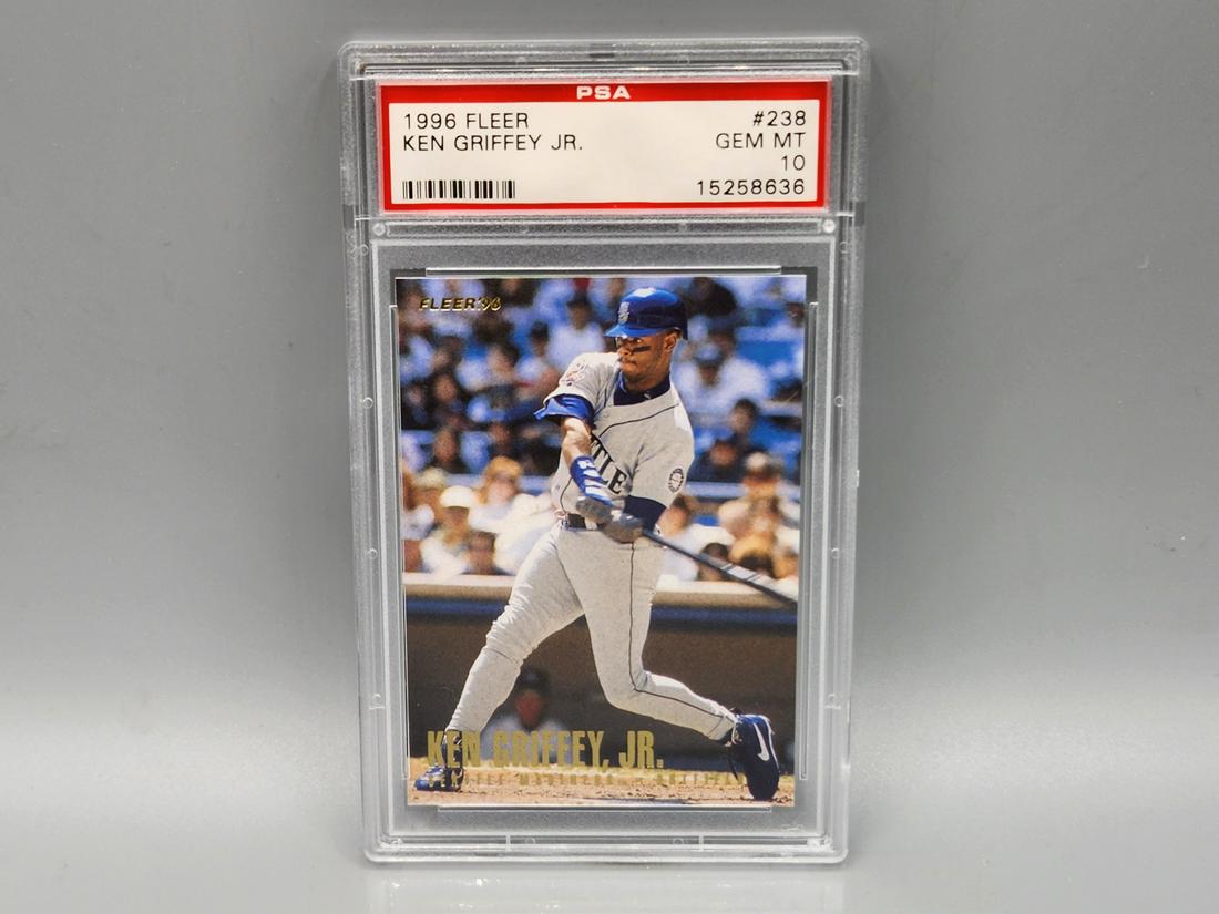 1996 Fleer Ken Griffey Jr. #238 PSA 10 GEM MINT HOF (1 of 2)