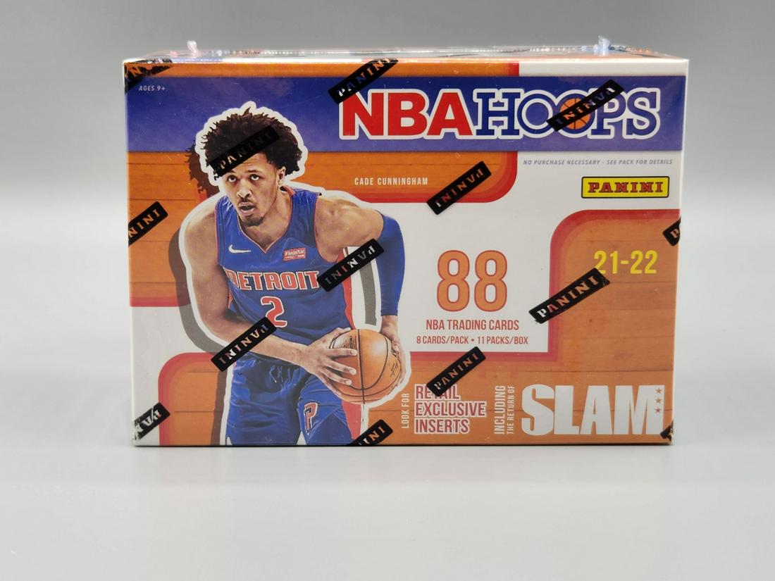 2021-22 Panini Hopps Basketball Blaster Box - 88 Cards: 2021-22 Panini Hopps Basketball Blaster Box - 88 Cards