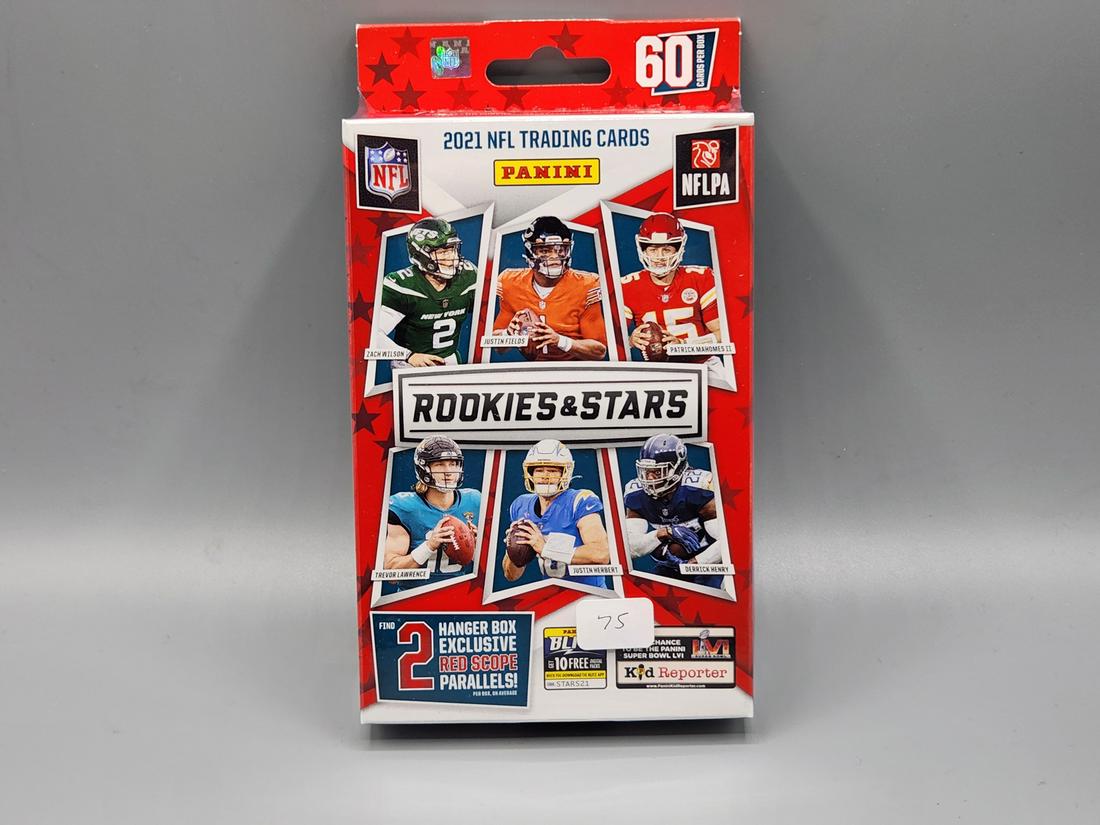 2021 Panini Rookies and Stars Football Hanger Box (1 of 2)