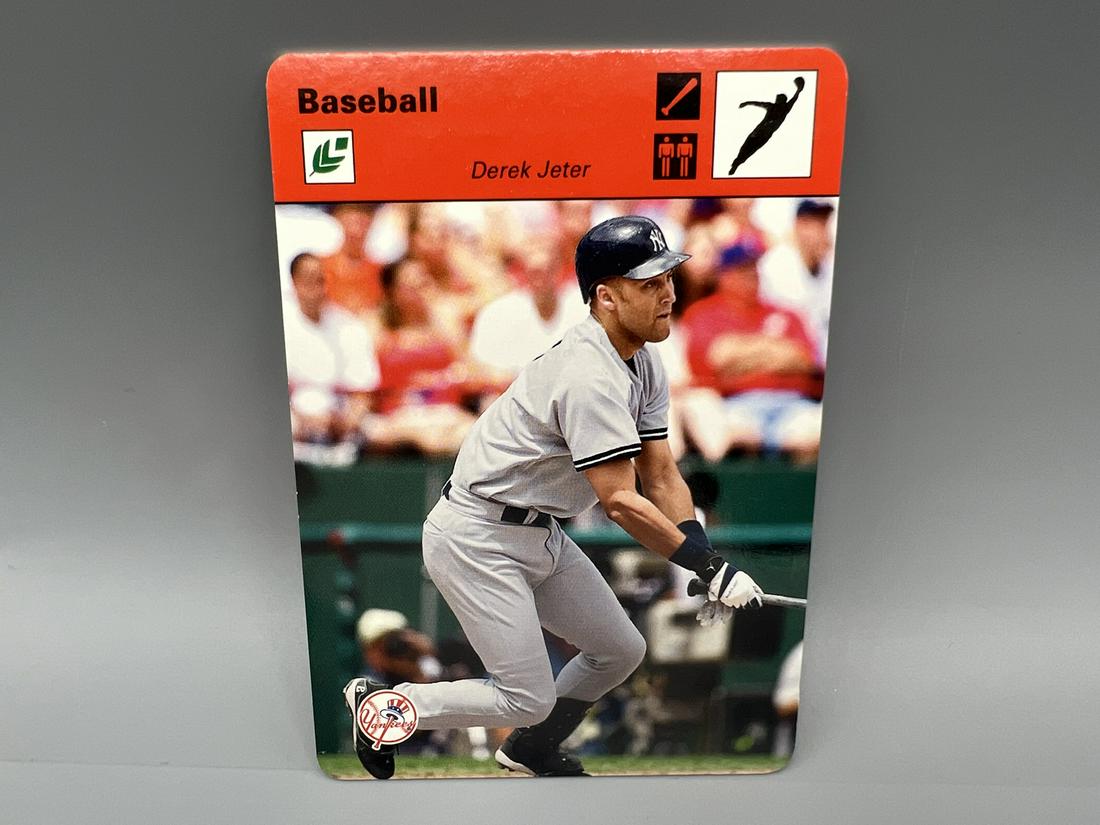 2004 Donruss Derek Jeter Sportscasters Insert - Serial Numbered #14/30 (1 of 2)