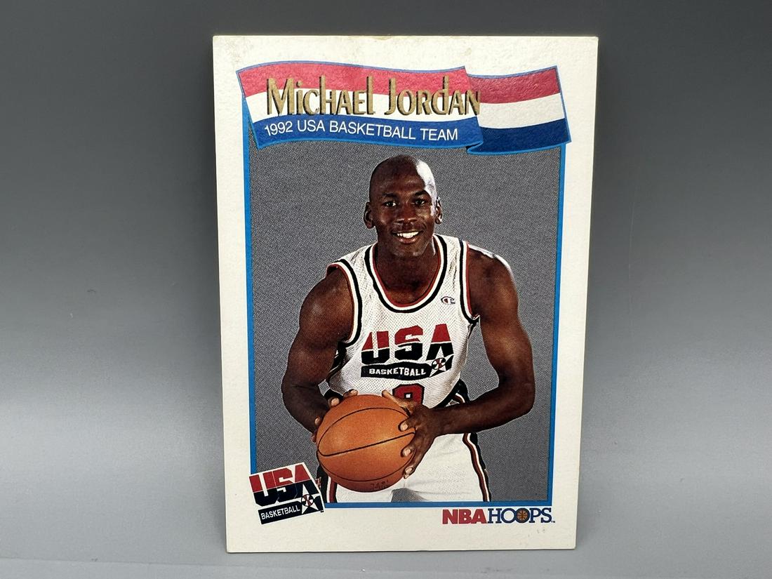1991 NBA Hoops Michael Jordan #579: 1991 NBA Hoops Michael Jordan #579