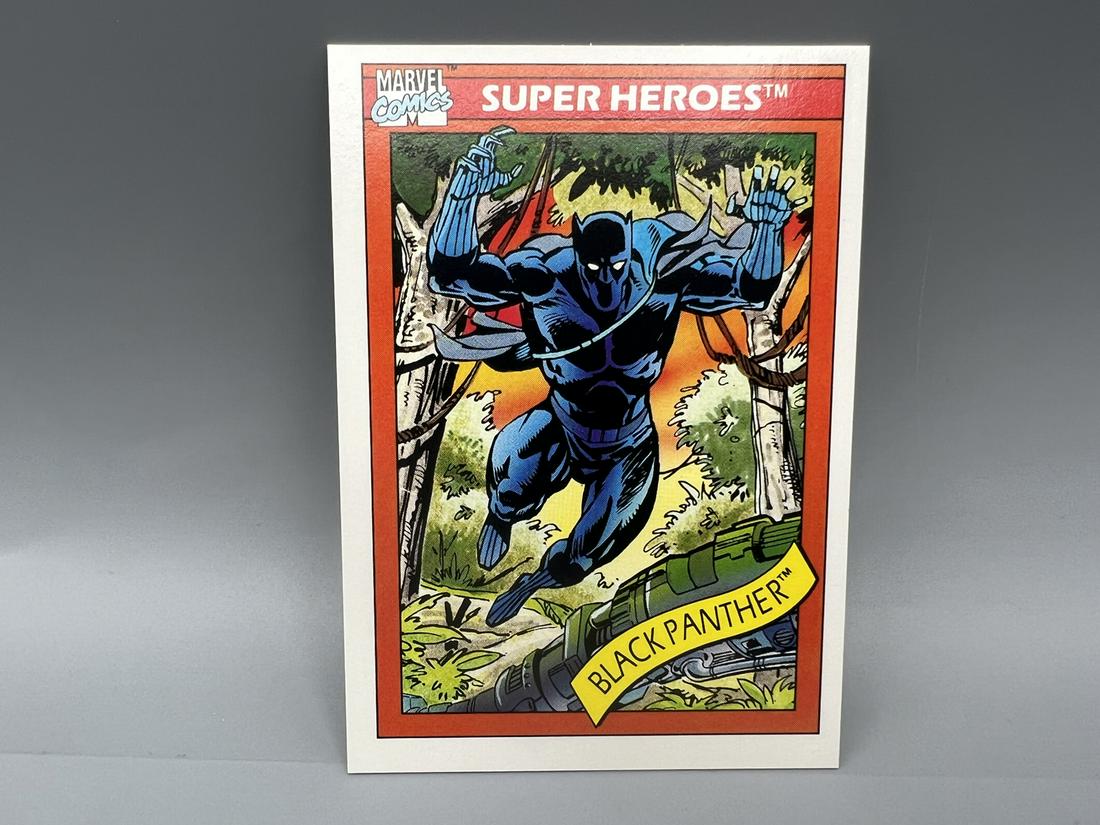 1990 Impel Marvel Comics Superheroes Black Panther #20: 1990 Impel Marvel Comics Superheroes Black Panther #20