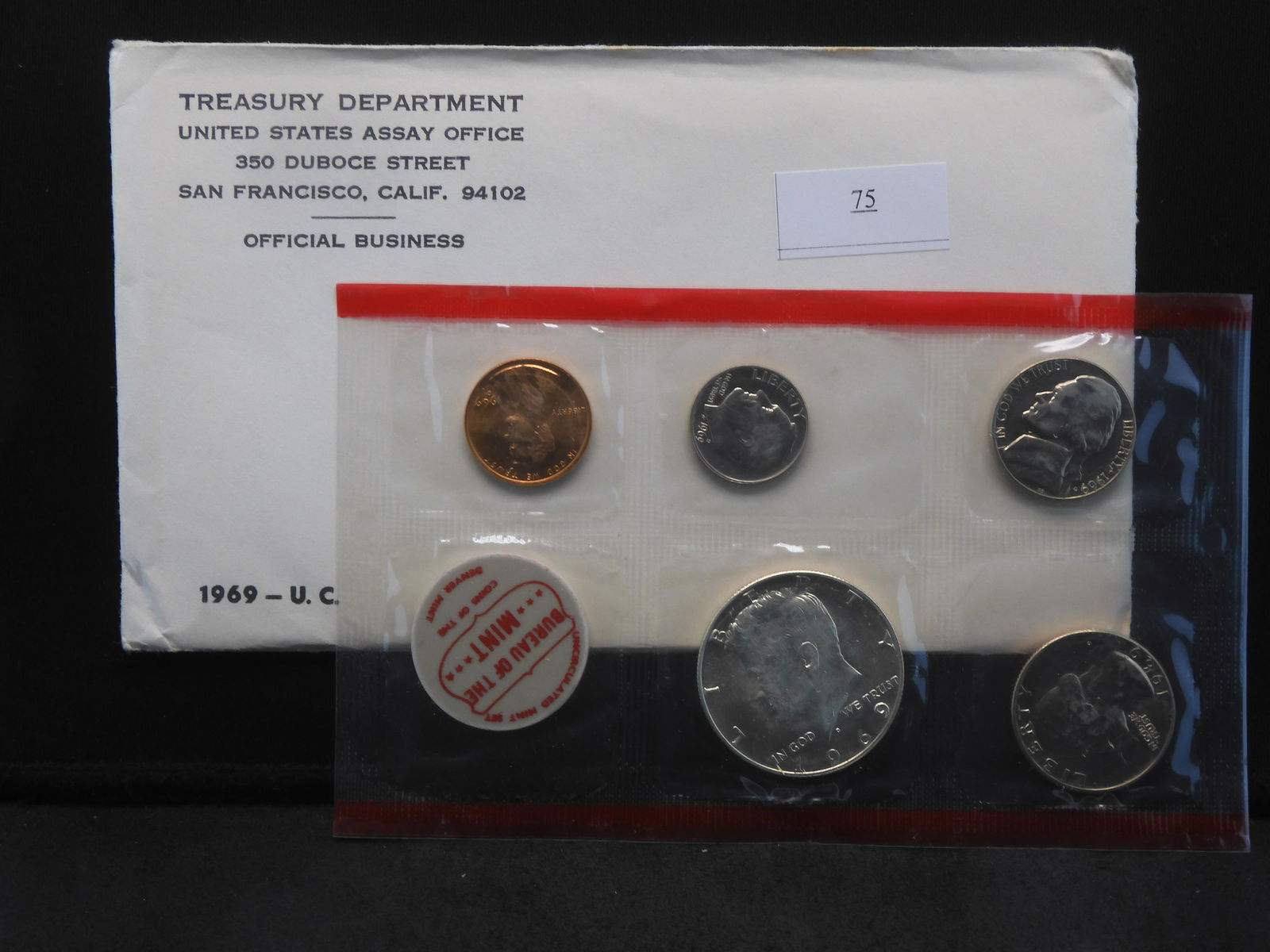 1969-D Uncirculated Mint Set - OGP (1 of 3)