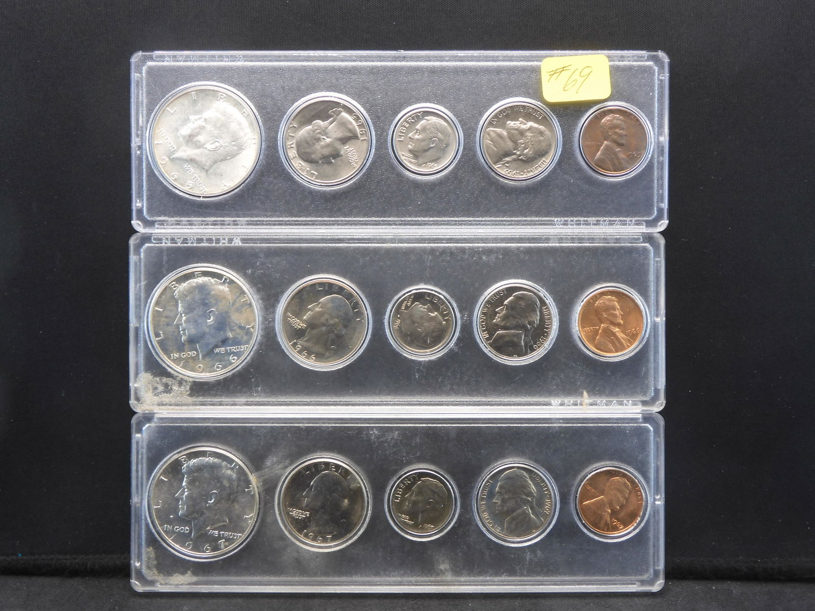 1965, 1966 & 1967 Special Mint Sets (1 of 7)