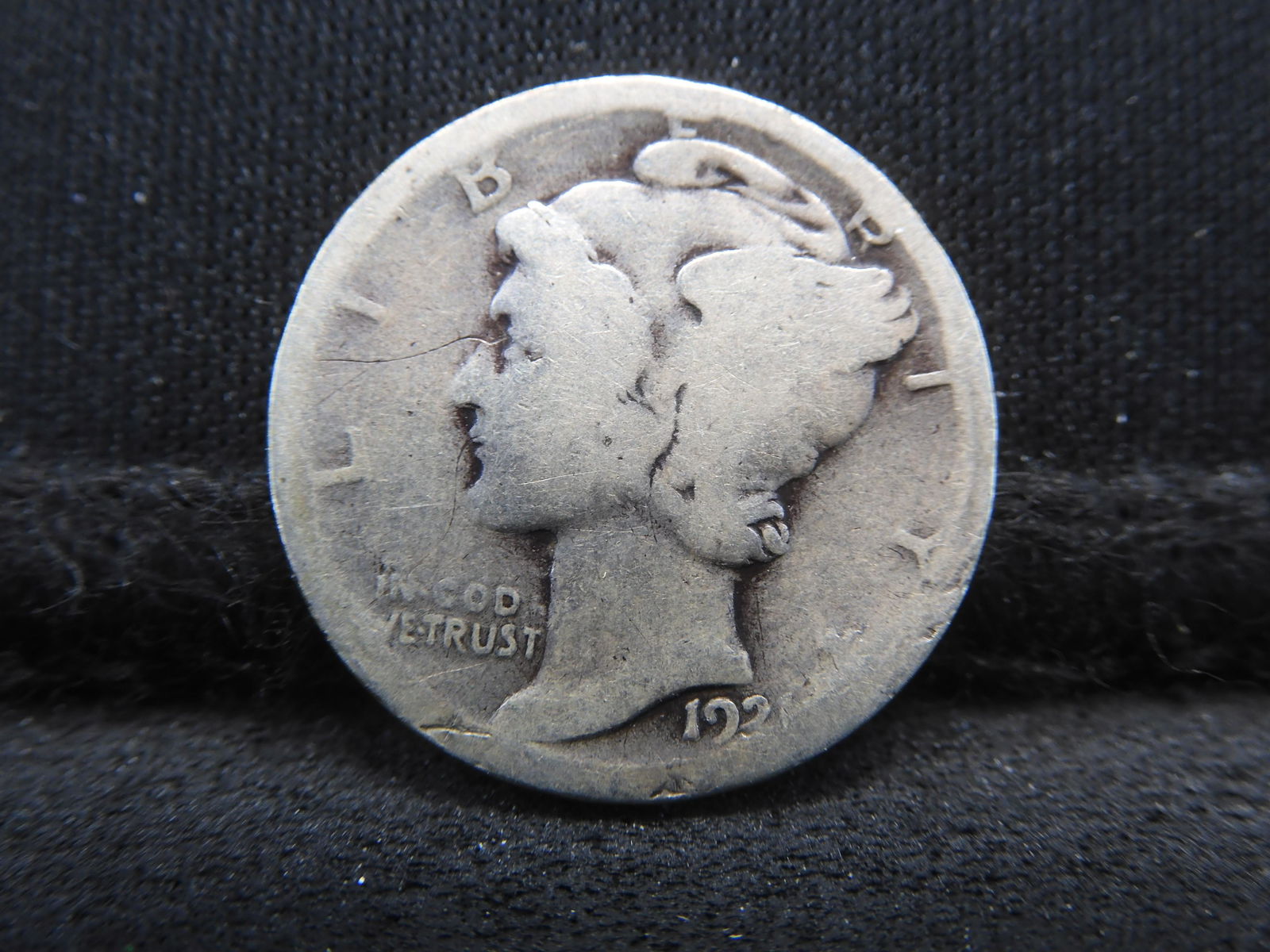 1921 MERC DIME KEY DATE AG/G (1 of 2)