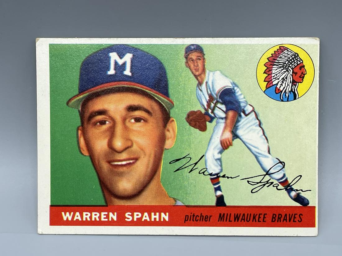 1955 Topps Warren Spahn #31 (1 of 2)