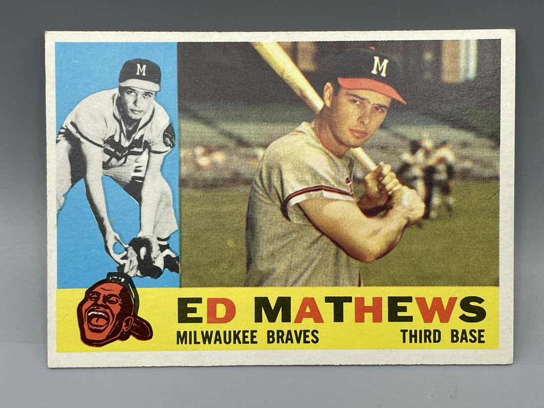 1960 Topps Eddie Mathews #420 (1 of 2)