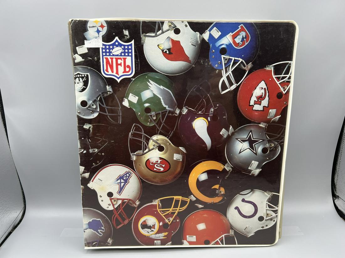 Binder of Assorted Football Cards W/ Lots of Stars - Varying Conditions - Joe Montana, Jerry Rice, (1 of 20)
