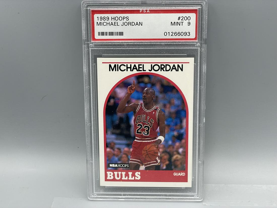 1989 Hoops Michael Jordan #200 PSA 9 (1 of 2)