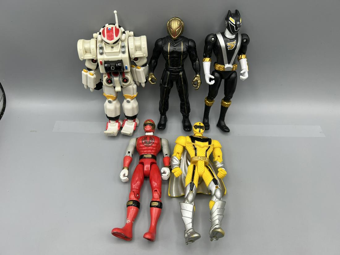Mighty Morphin Power Rangers Figure Lot of 5 (1 of 2)
