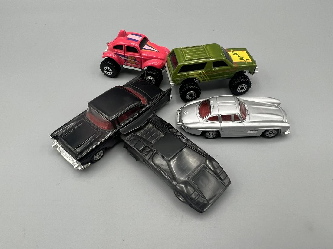 Lot of 5 Hot Wheels & Monogram Model Miniature Cars (1 of 1)
