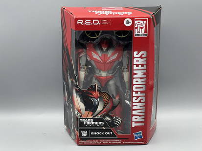 In Stock Hasbro Transformers RED Series TFP KNOCK OUT 6 Inch