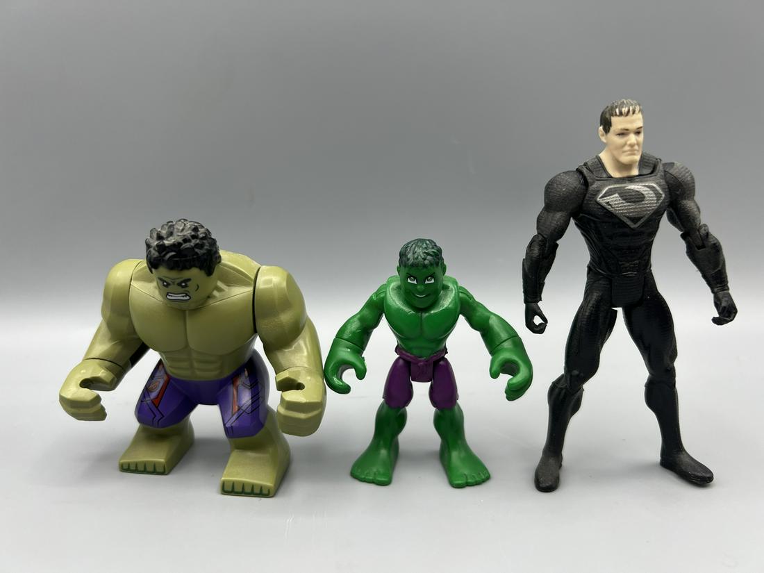 Lot of 3 Loose Action Figures - 2013 Lego Incredible Hulk: Lot of 3 Loose Action Figures - 2013 Lego Incredible Hulk