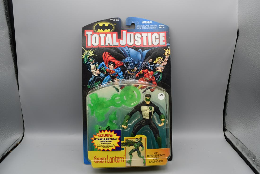 1996 Kenner Total Justice - Green Lantern - MOC: 1996 Kenner Total Justice - Green Lantern - MOC