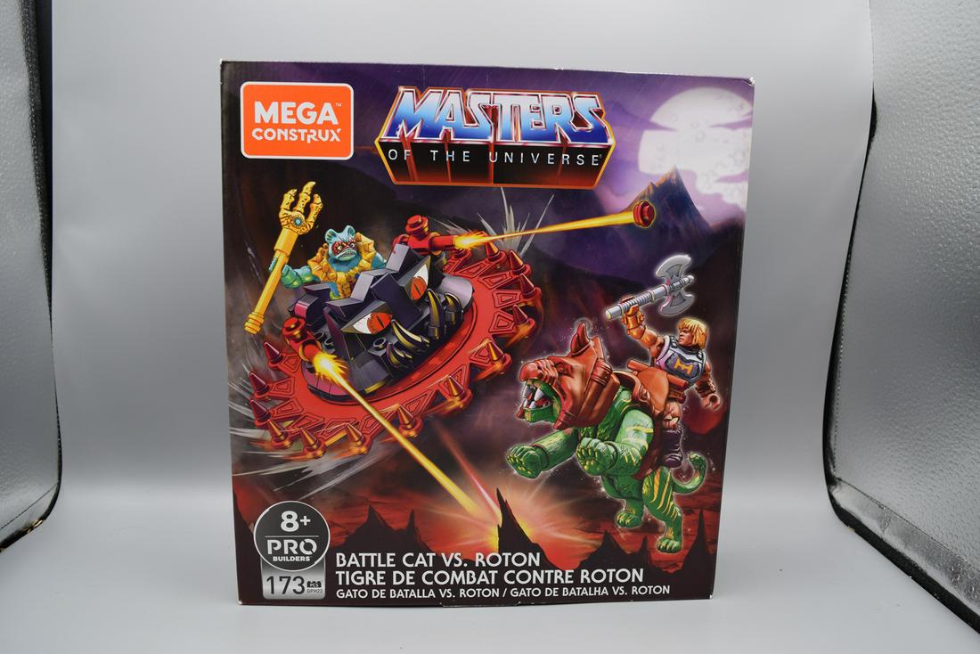 2020 Mattel Mega Construx MOTU He-Man - Battle Cat Vs Roton - Factory Sealed & NIP: 2020 Mattel Mega Construx MOTU He-Man - Battle Cat Vs Roton - Factory Sealed & NIP