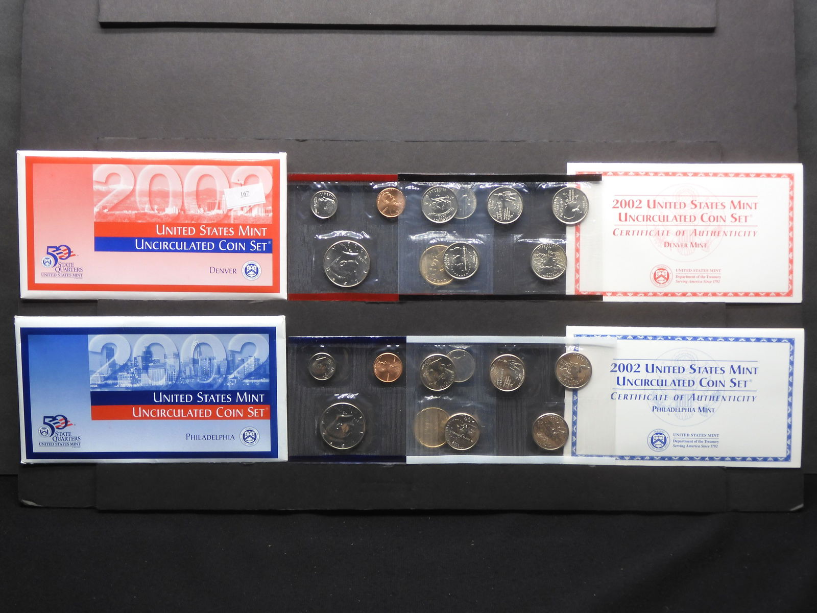 2002-P&D Uncirculated Mint Set OGP (1 of 11)