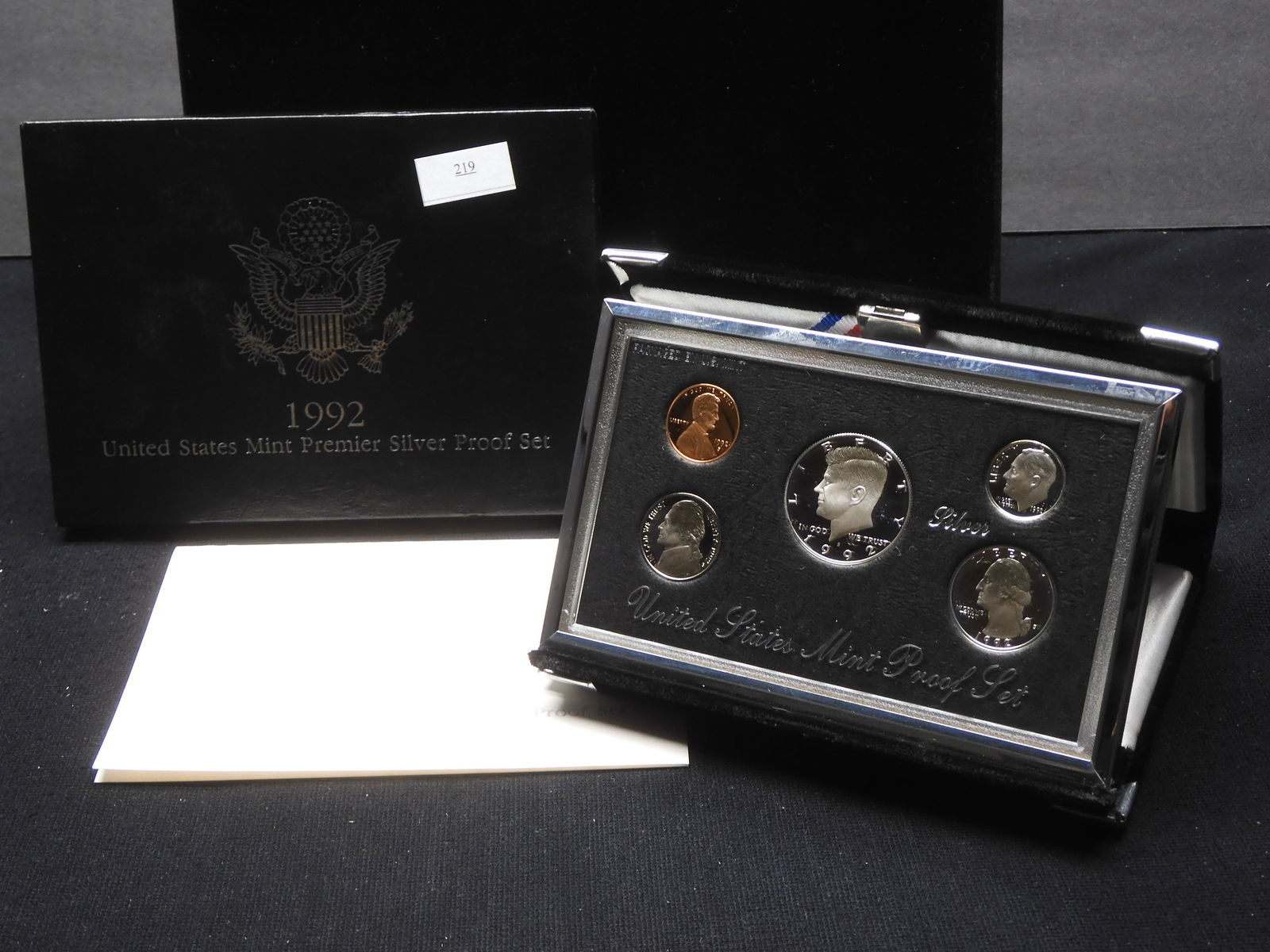1992-S Premier SILVER Proof Set OGP (1 of 5)