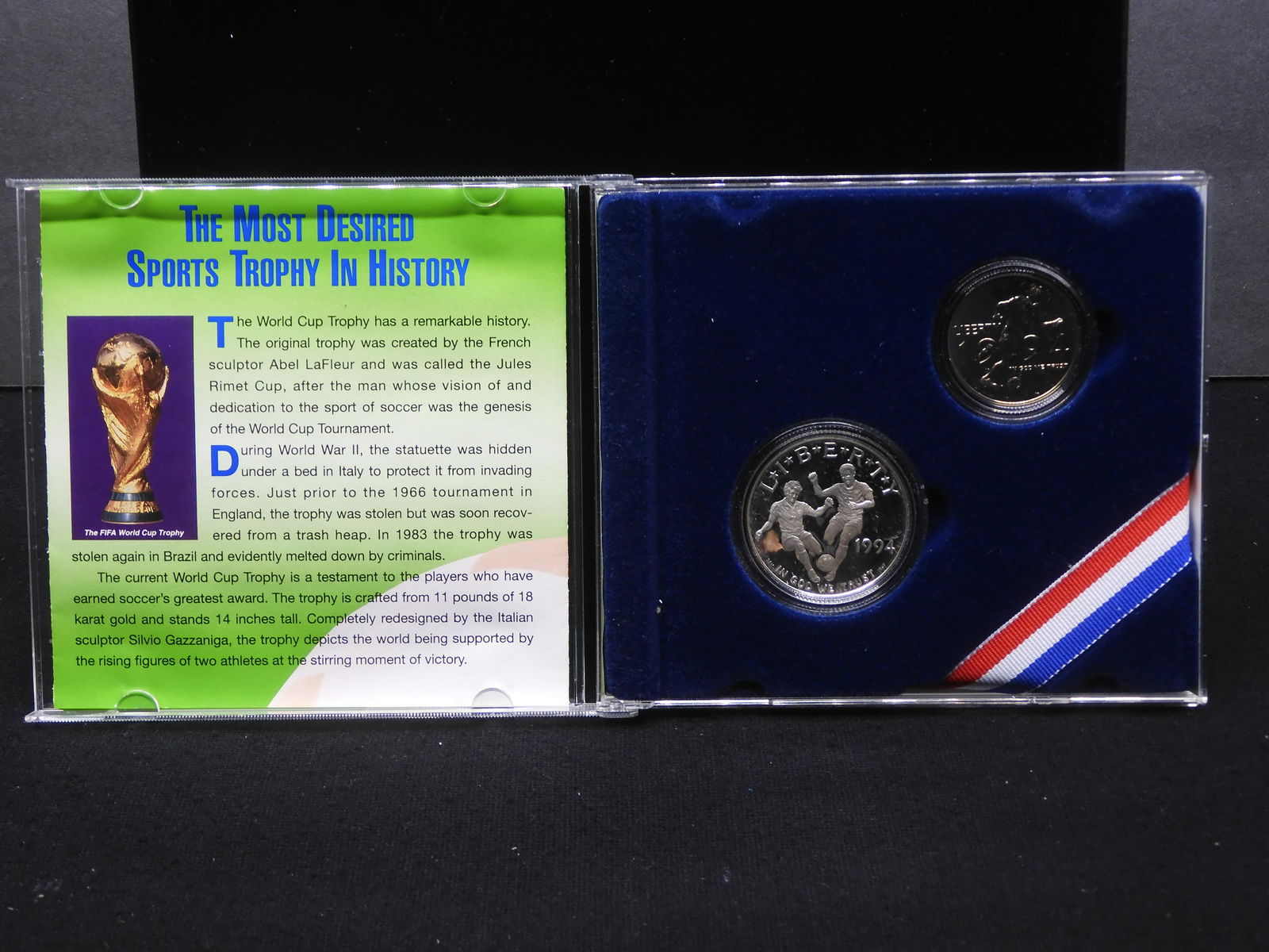 1994-S World Cup '94 Collector's Set - Proof Dollar & Half Dollar (1 of 6)