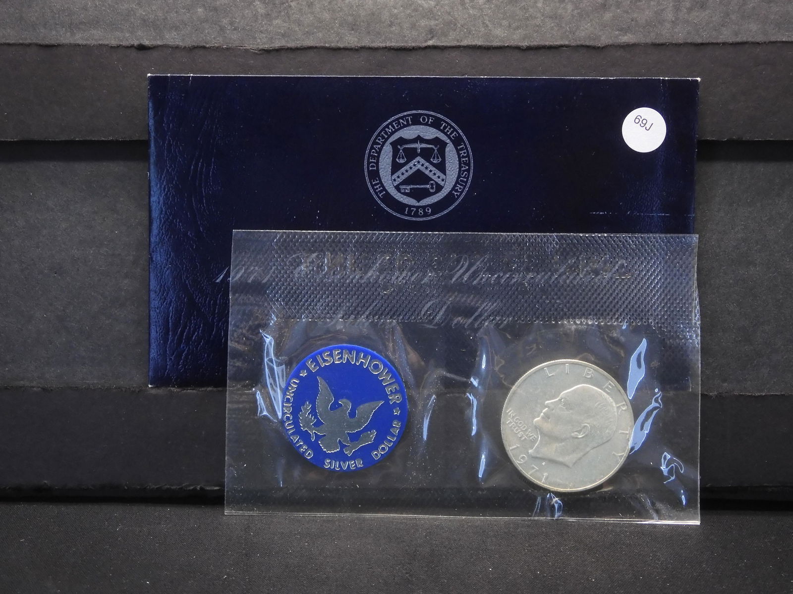 1971-S Eisenhower Uncirculated Silver Dollar- OGP (1 of 3)