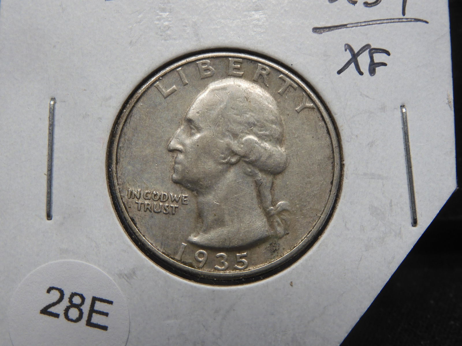 1935-S Washington Quarter.  XF. (1 of 3)