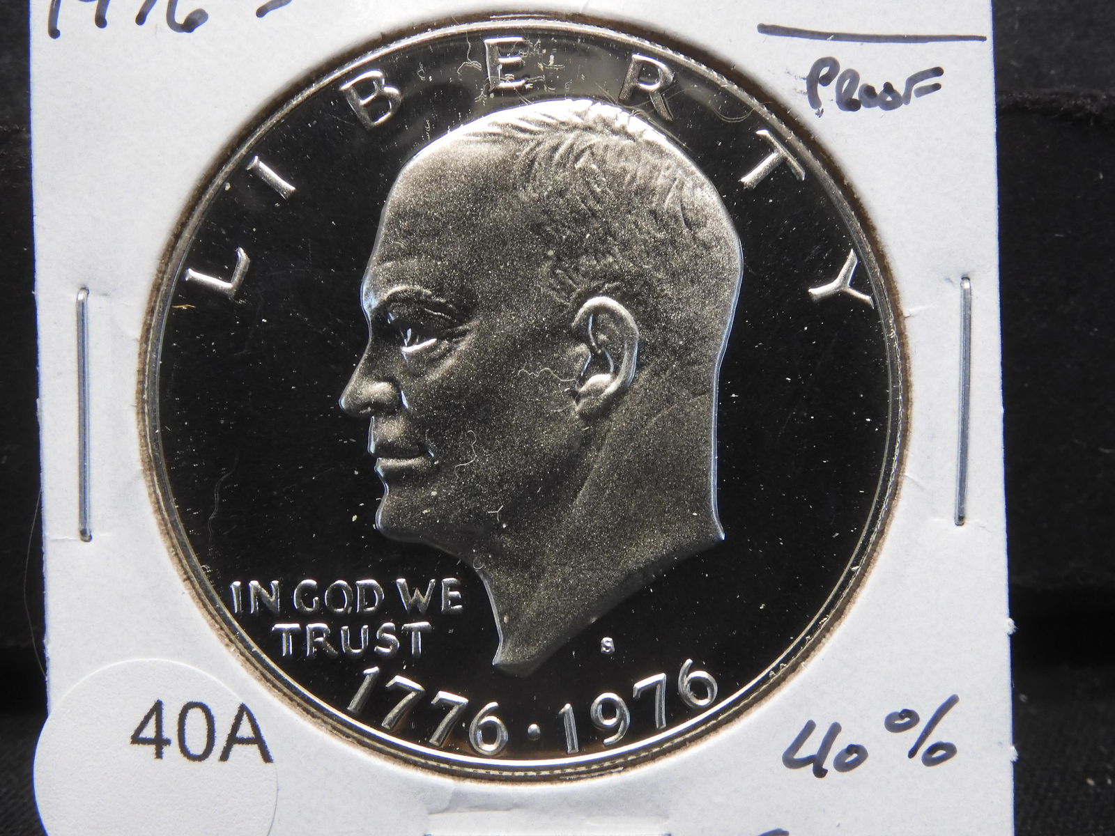 1976-S Ike Dollar Proof.  40% Silver. (1 of 3)