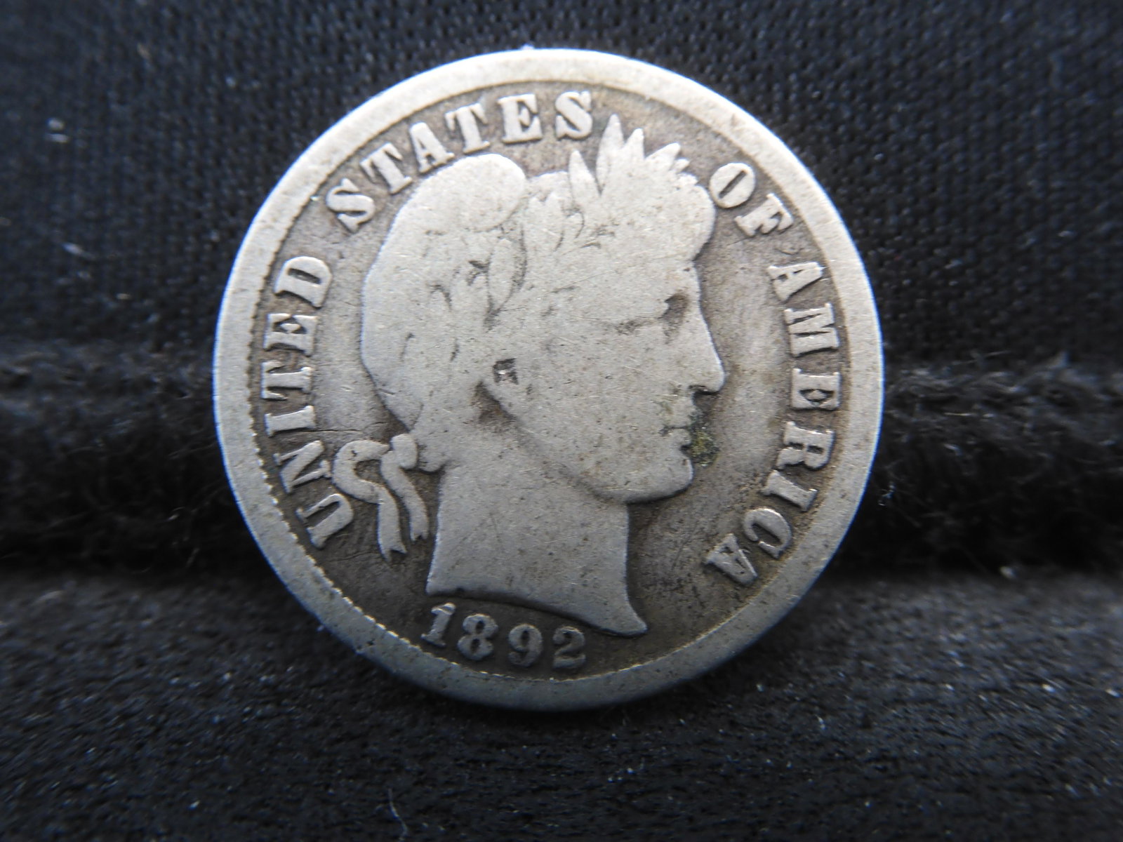 1892-O Barber Dime (1 of 2)