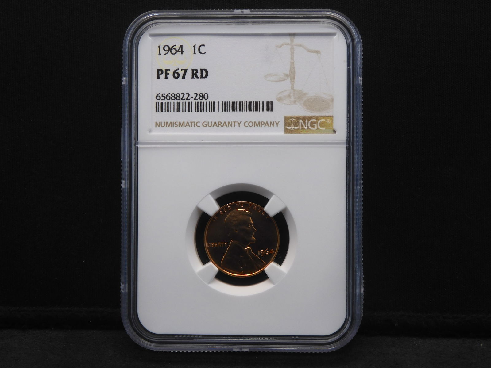1964 Lincoln Cent - NGC PF67 RD (1 of 4)
