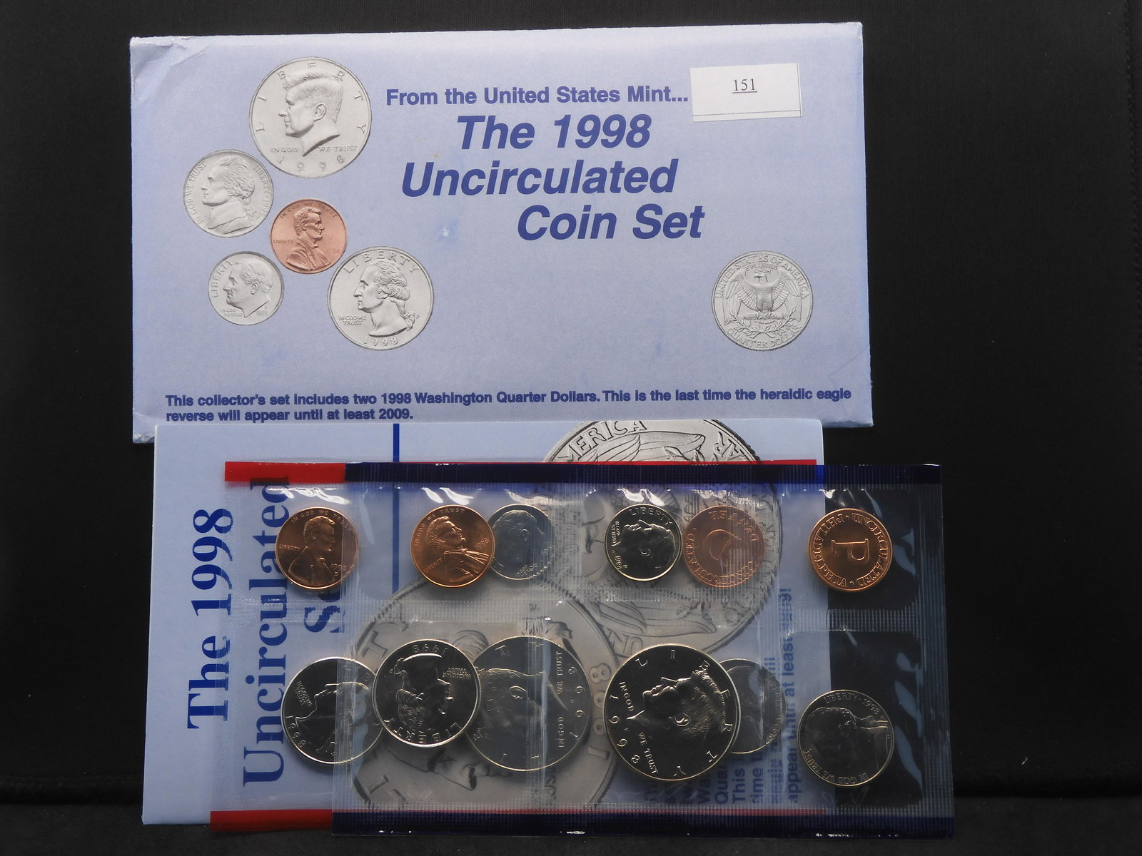 1998-P & D Uncirculated Mint Set OGP (1 of 6)