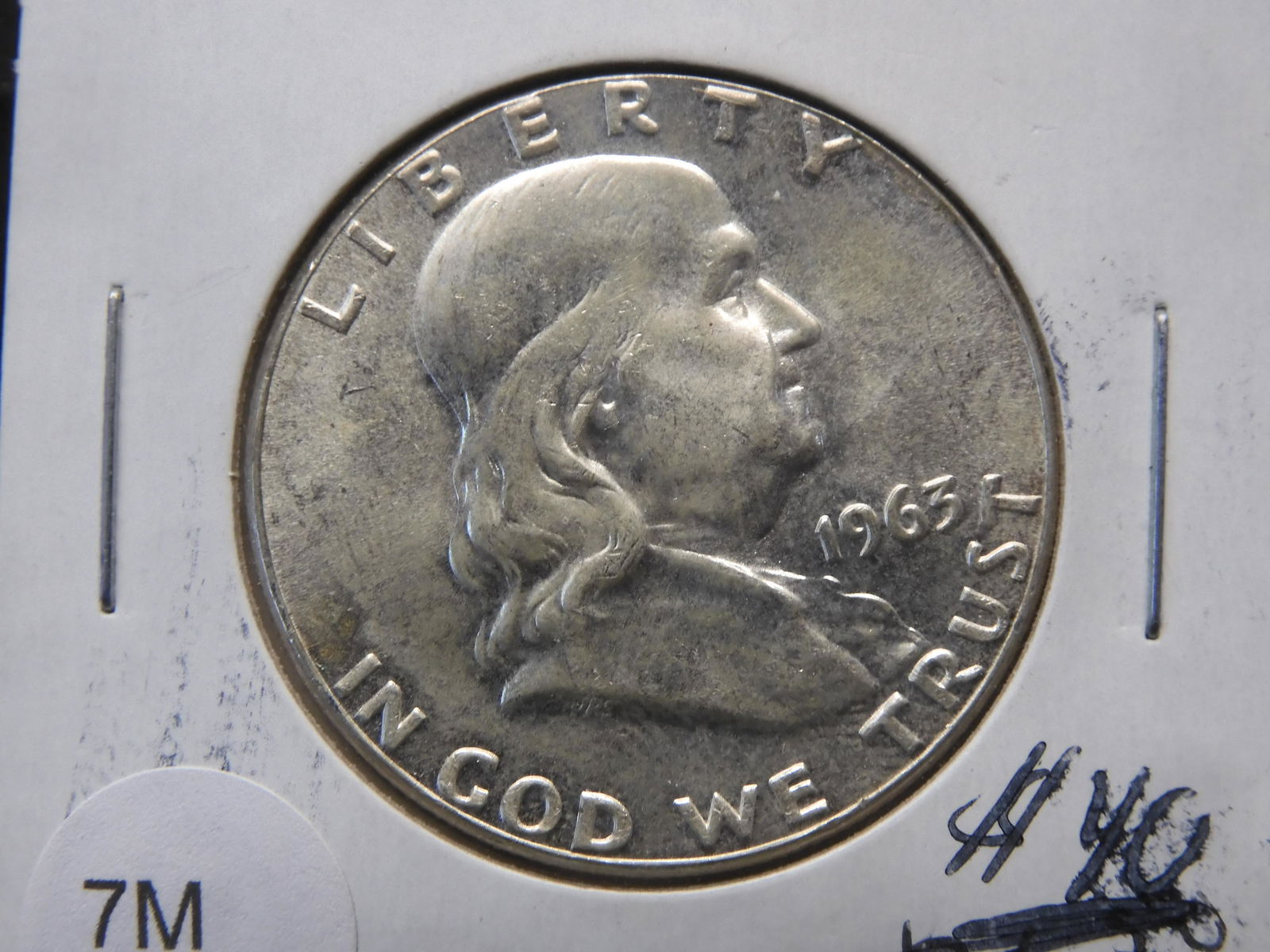 1963-P Franklin Half Dollar (1 of 3)