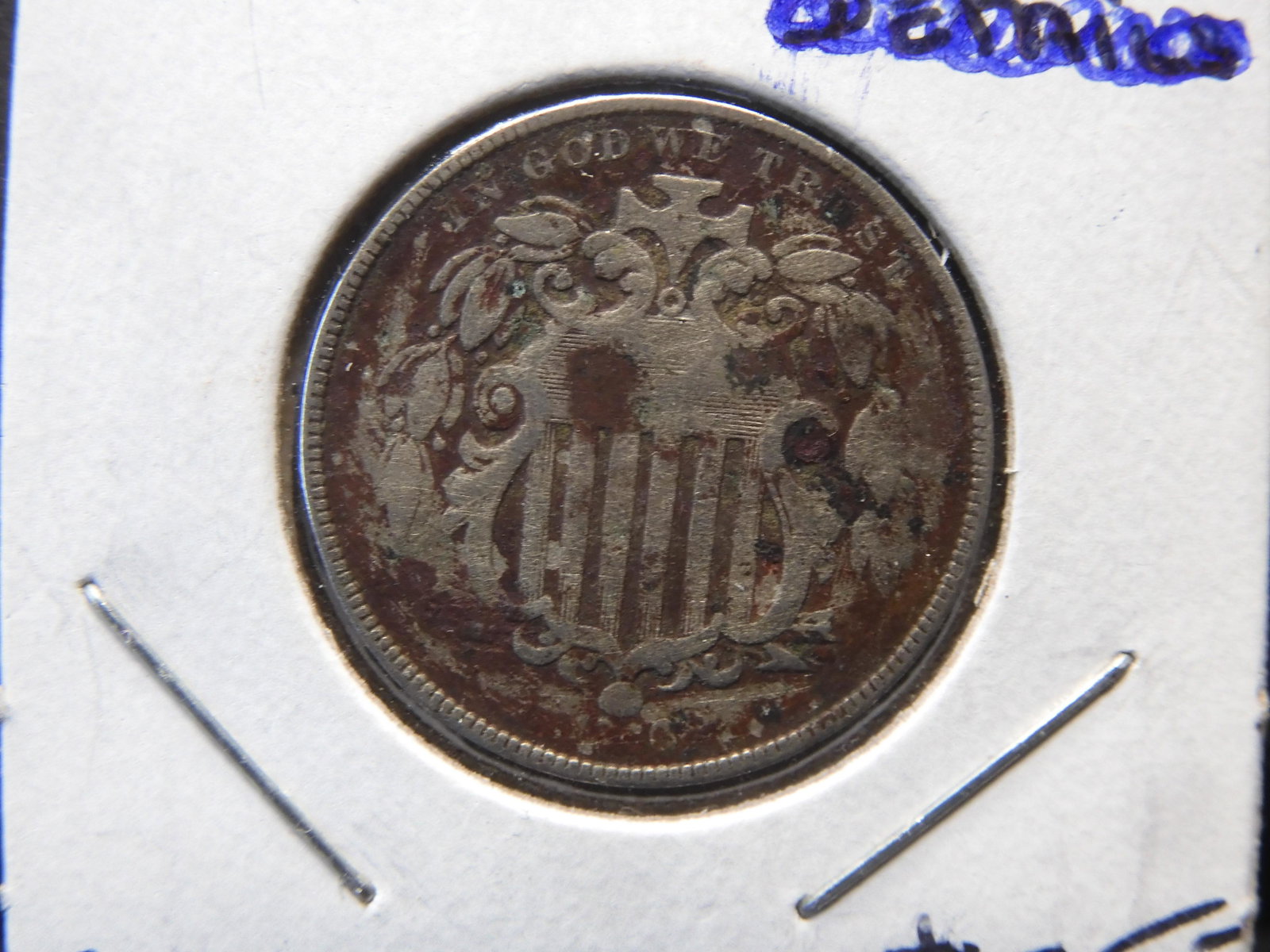 1866 Shield Nickel: 1866 Shield Nickel